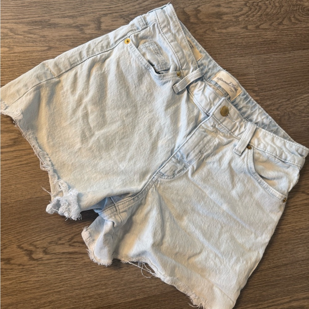 Universal Thread Blue Jean Shorts with Distressed Details